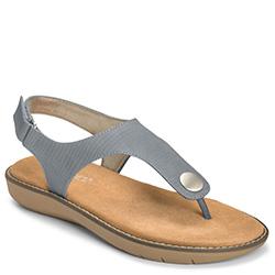 Aerosoles Be Cool Thong Sandal, Blue Snake