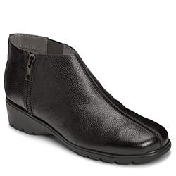 Aerosoles Sonic Bootie, Black Leather