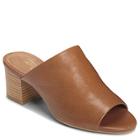 Aerosoles Midterm Closed-toe Sandal, Tan Leather