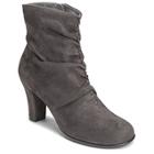 Aerosoles Good Role Bootie, Grey Fabric