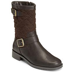 Aerosoles Take Pride Boot, Brown Fabric