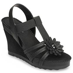 Aerosoles Cottontail Wedge, Black