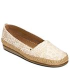 Aerosoles Solitaire Loafer, White Fabric