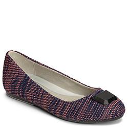 Aerosoles Spin Off Flat, Pink Canvas
