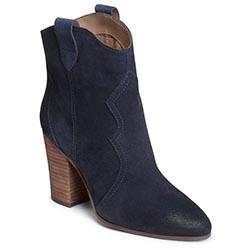 Aerosoles Lincoln Square Heel, Navy Suede