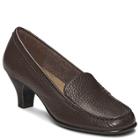 Aerosoles Wise Choice Pump, Dark Brown Leath