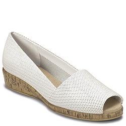 Aerosoles Sprig Break Flat, White Leather
