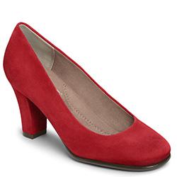 Aerosoles Major Role Pump, Red Suede
