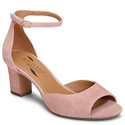 Aerosoles Ooh La Dress Heel, Light Pink Suede