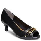 Aerosoles Made Of Honor Peep-toe Pump, Black Leather