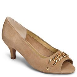 Aerosoles Made Of Honor Peep-toe Pump, Light Tan Suede