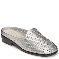 Aerosoles Dubble Bath Loafer, Silver Metallic