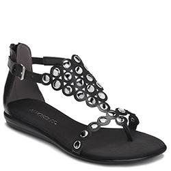 Aerosoles Chlassified Closed-toe Sandal, Black