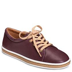 Aerosoles Function Sneaker, Wine Leather
