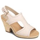 Aerosoles Birdhouse Closed-toe Sandal, Cream Fabric
