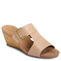Aerosoles Lemon Cake Wedge, Tan Snake