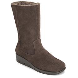 Aerosoles Plantation Boot, Dark Brown Suede