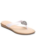 Aerosoles Chlose At Heart Flip-flop Sandal, White