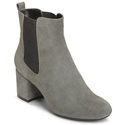 Aerosoles Stockholder Heel, Dark Gray Suede