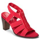 Aerosoles Grand Canyon Sandal, Red Stretch