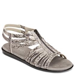 Aerosoles Chlothesline Closed-toe Sandal, Grey Snake