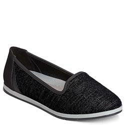 Aerosoles Smart Move Flat, Black Sparkle