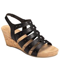Aerosoles Flight Path Wedge, Black