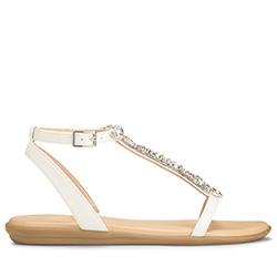 Aerosoles Chlearwater Sandal, White