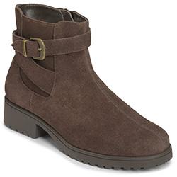 Aerosoles Notebook Boot, Dark Brown Suede