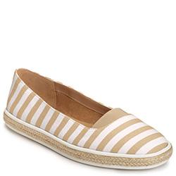 Aerosoles Funny Bone Flat, Tan Stripe
