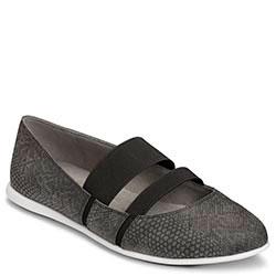 Aerosoles Payout Ballet Flat, Black Snake