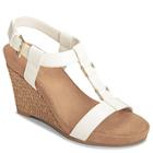 Aerosoles Plush Nite Wedge, White