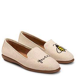 Aerosoles Betunia Loafer, Gold Metallic