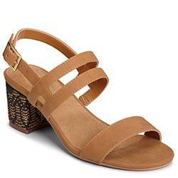 Aerosoles Mid Size Sandal, Dark Tan