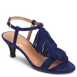 Aerosoles Charade Closed-toe Sandal, Blue Suede