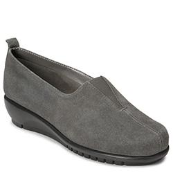 Aerosoles Friendship Slip-on, Dark Gray Suede
