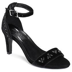 Aerosoles Laminate Sandal, Black Velvet