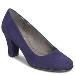 Aerosoles Dolled Up High Heel, Blue Suede