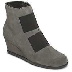 Aerosoles Get Fit Boot, Gray Suede/faux Metallic
