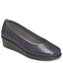 Aerosoles Lantern Wedge, Dark Blue Leather