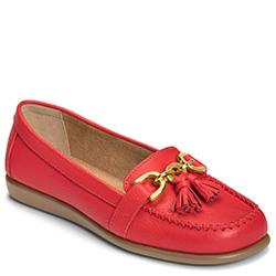 Aerosoles Super Soft Loafer, Red Leather