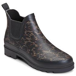 Aerosoles Rain Check Bootie, Black Exotic