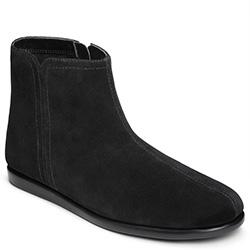 Aerosoles Willingly Flat, Black Suede