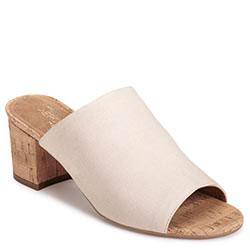 Aerosoles Mid Level Sandal, Bone Fabric