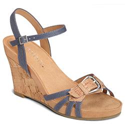 Aerosoles Plush Around Wedge, Chamb Blue Comb