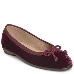 Aerosoles Fast Bet Ballet Flat, Wine Faux Suede