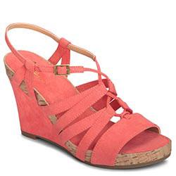 Aerosoles Poppy Plush Wedge, Coral
