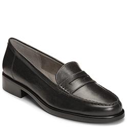 Aerosoles Main Dish Loafer, Black Leather