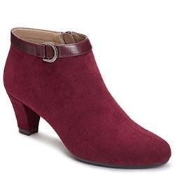 Aerosoles Shore Enough Boot, Wine Faux Suede