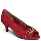 Aerosoles Made Of Honor Peep-toe Pump, Dark Red Suede